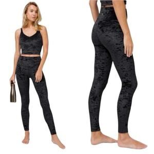 Lululemon Wunder Lounge High-Rise Tight Velvet size 8